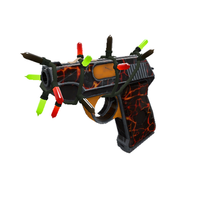 Strange Festivized Specialized Killstreak Shot to Hell Pistol (Field-Tested)