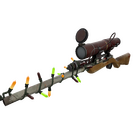 Strange Festivized Coffin Nail Sniper Rifle (Well-Worn)