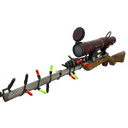 Strange Festive Professional Killstreak Coffin Nail Sniper Rifle (Field-Tested)