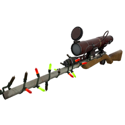 Strange Festivized Specialized Killstreak Coffin Nail Sniper Rifle (Field-Tested)