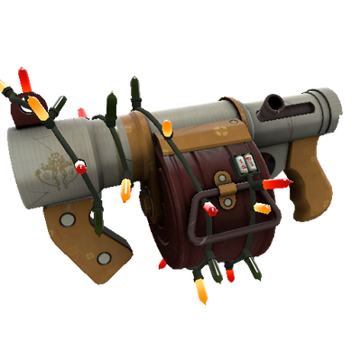 Strange Festivized Specialized Killstreak Coffin Nail Stickybomb Launcher (Minimal Wear)