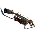 Strange Festive Coffin Nail Flame Thrower (Battle Scarred)