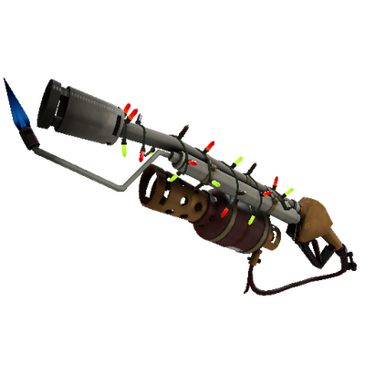 Strange Festivized Specialized Killstreak Coffin Nail Flame Thrower (Factory New)