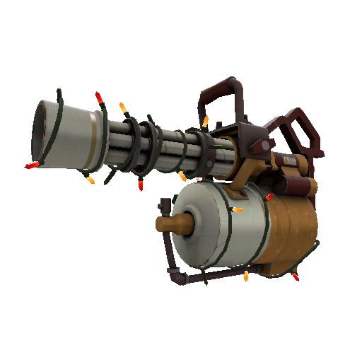 Strange Festivized Coffin Nail Minigun (Minimal Wear)