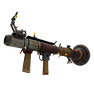 Festivized Killstreak Coffin Nail Rocket Launcher (Battle Scarred)