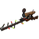 Festive Specialized Killstreak Dressed to Kill Sniper Rifle (Minimal Wear)