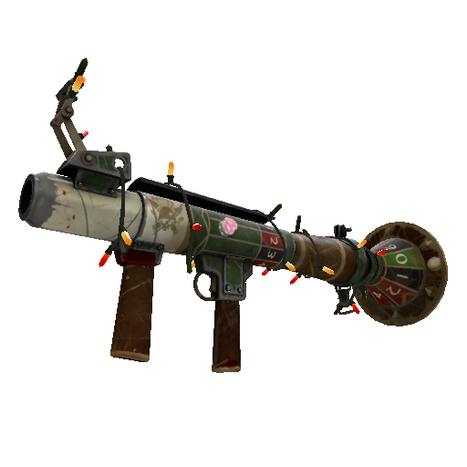 Festivized High Roller's Rocket Launcher (Well-Worn)