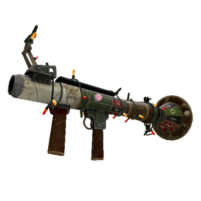 Strange Festivized Specialized Killstreak High Roller's Rocket Launcher (Well-Worn)