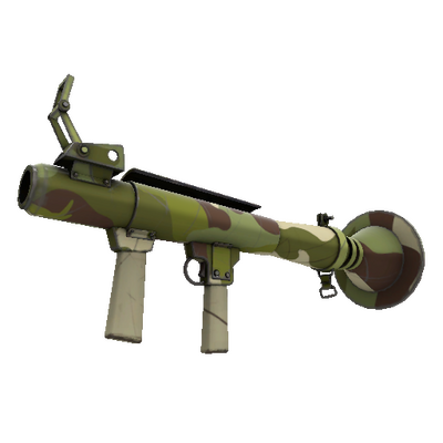 Strange Specialized Killstreak Woodland Warrior Rocket Launcher (Minimal Wear)