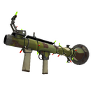 Unusual Festivized Professional Killstreak Woodland Warrior Rocket Launcher (Field-Tested)