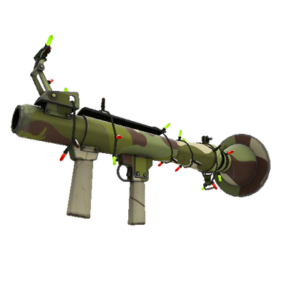 Strange Festivized Woodland Warrior Rocket Launcher (Minimal Wear)
