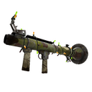 Festivized Killstreak Woodland Warrior Rocket Launcher (Battle Scarred)