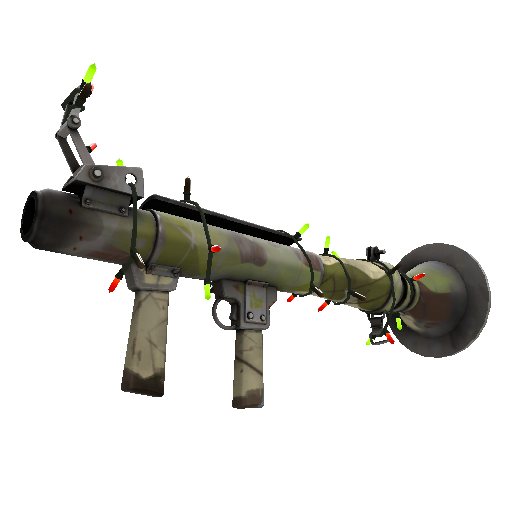 Festivized Woodland Warrior Rocket Launcher (Well-Worn)