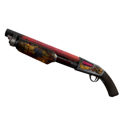 Strange Killstreak Autumn Shotgun (Battle Scarred)