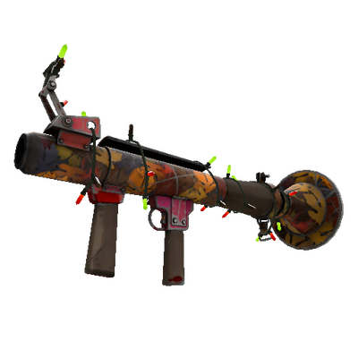 Strange Festivized Specialized Killstreak Autumn Rocket Launcher (Well-Worn)