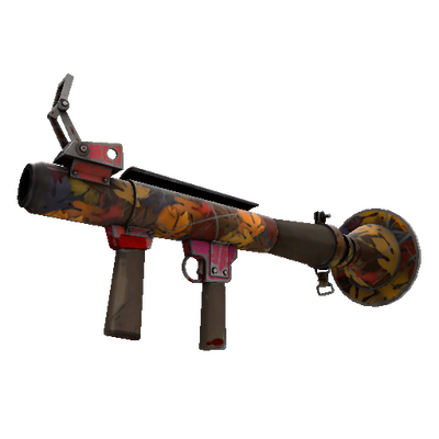 Strange Autumn Rocket Launcher (Well-Worn)