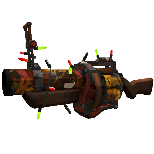 Festivized Autumn Grenade Launcher (Well-Worn)