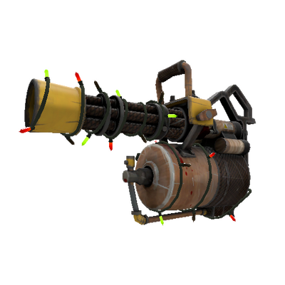 Strange Festivized Specialized Killstreak Nutcracker Minigun (Field-Tested)