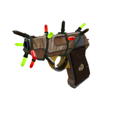 Strange Festivized Nutcracker Pistol (Minimal Wear)