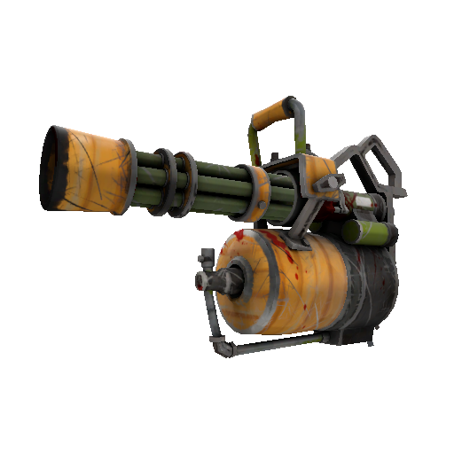 Pumpkin Patch Minigun (Well-Worn)