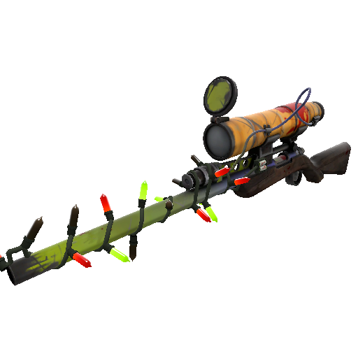 Festivized Pumpkin Patch Sniper Rifle (Well-Worn)