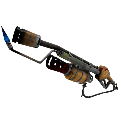 Pumpkin Patch Flame Thrower (Battle Scarred)