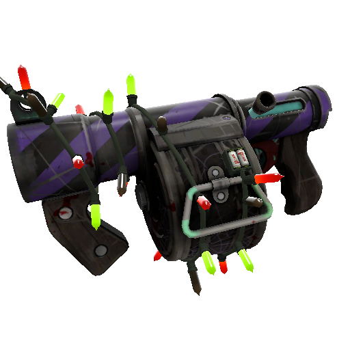 Festivized Macabre Web Stickybomb Launcher (Well-Worn)