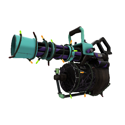 Festivized Macabre Web Minigun (Minimal Wear)
