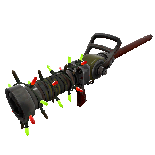Strange Festivized Wildwood Medi Gun (Well-Worn)