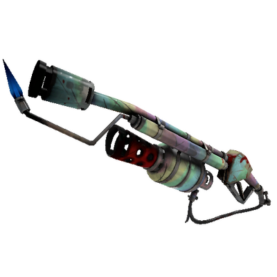 Rainbow Flame Thrower (Battle Scarred)