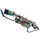 Festive Specialized Killstreak Rainbow Flame Thrower (Minimal Wear)