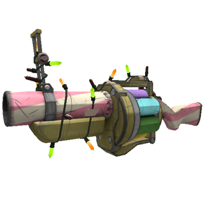 Strange Festivized Specialized Killstreak Sweet Dreams Grenade Launcher (Field-Tested)