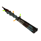 Unusual Festivized Specialized Killstreak Blue Mew Knife (Battle Scarred)