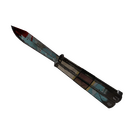 Unusual Professional Killstreak Blue Mew Knife (Battle Scarred)