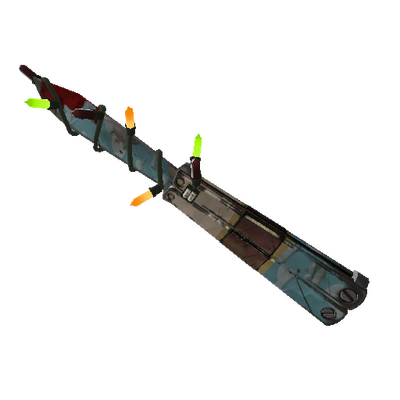 Strange Festivized Specialized Killstreak Blue Mew Knife (Field-Tested)