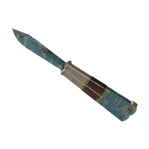 Blue Mew Knife