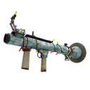 Festive Killstreak Blue Mew Rocket Launcher (Well-Worn)