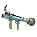 Strange Festive Killstreak Blue Mew Rocket Launcher (Minimal Wear)