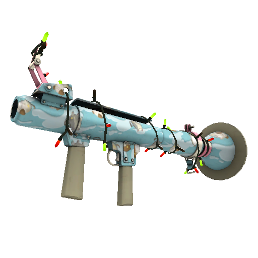 Festivized Killstreak Blue Mew Rocket Launcher (Factory New)