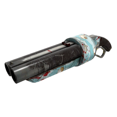 Strange Blue Mew Scattergun (Well-Worn)