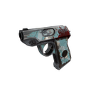 Unusual Blue Mew Pistol (Battle Scarred)