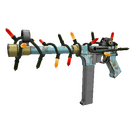 Unusual Festivized Blue Mew SMG (Minimal Wear)