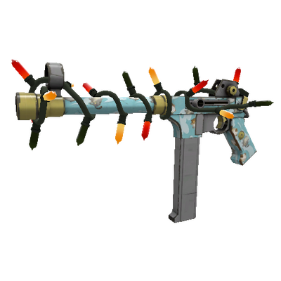 Strange Festivized Blue Mew SMG (Minimal Wear)