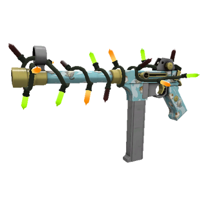 Strange Festivized Blue Mew SMG (Factory New)