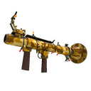 Strange Festive Professional Killstreak Sand Cannon Rocket Launcher (Minimal Wear)