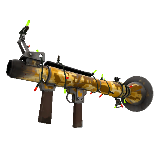 Festivized Sand Cannon Rocket Launcher (Well-Worn)