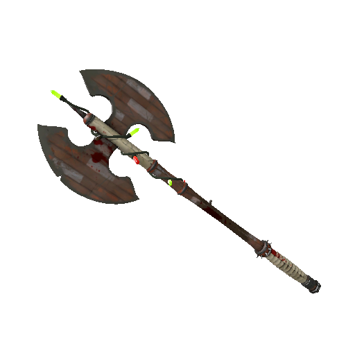 Strange Festivized Civil Servant Mk.II Scotsman's Skullcutter (Battle Scarred)
