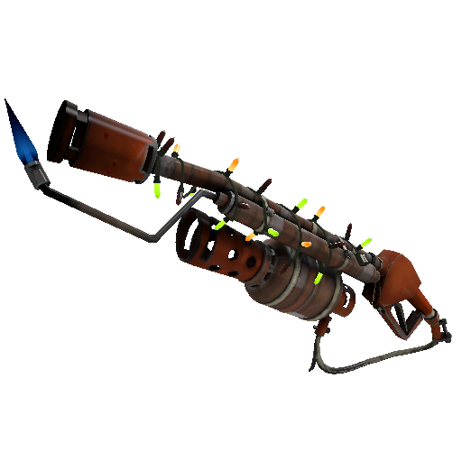 Strange Festivized Specialized Killstreak Civil Servant Mk.II Flame Thrower (Field-Tested)