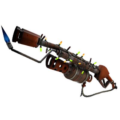 Strange Festivized Civil Servant Mk.II Flame Thrower (Field-Tested)