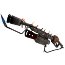 Strange Festivized Specialized Killstreak Civil Servant Mk.II Flame Thrower (Battle Scarred)